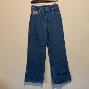 Vero Moda Dark Blue Flare Jeans